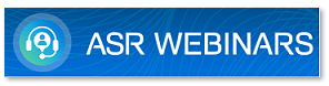 ASR Webinars